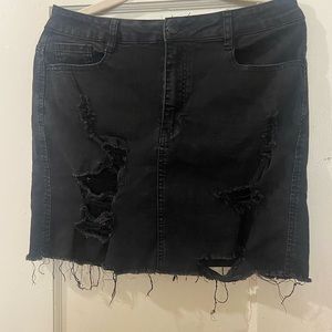 Cute sexy jean skirt!